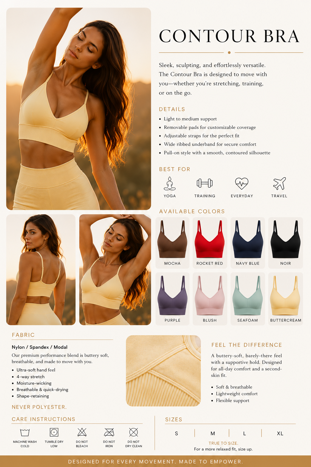 Refine Contour Bra
