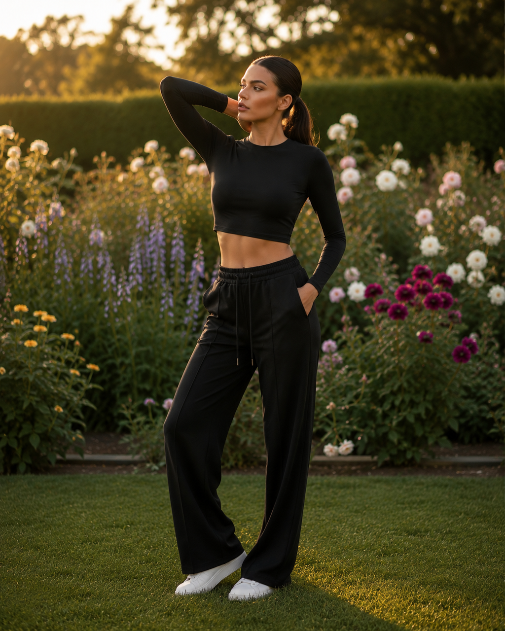 Solace Long Sleeve Crop